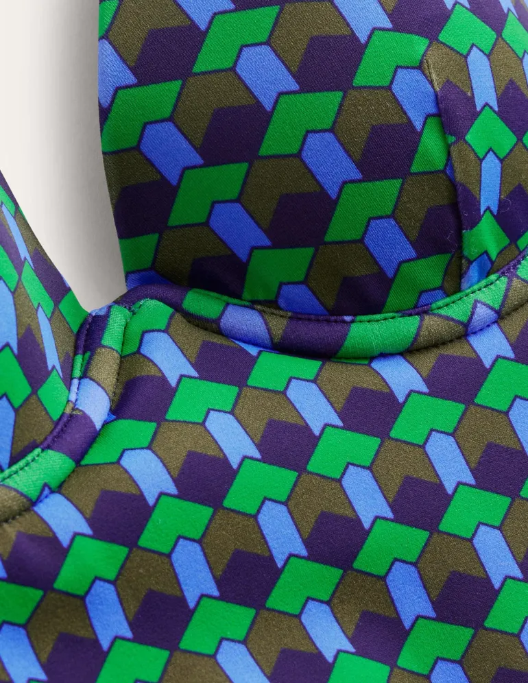 Enhancer Swimsuit-Bright green-Boden Best Sale
