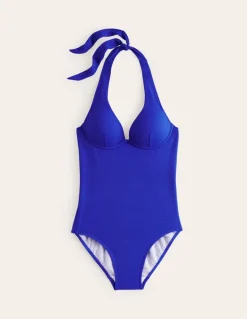 Enhancer Swimsuit-Surf The Web Blue-Boden Outlet