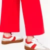 Erin Flatform Tennis Trainer-Ecru Stripe-Boden Shop