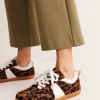 Erin Retro Tennis Sneakers-Dark Classic Leopard-Boden Cheap