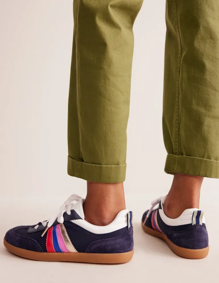 Erin Retro Tennis Sneakers--Boden New