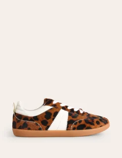 Erin Retro Tennis Sneakers-Dark Classic Leopard-Boden Cheap
