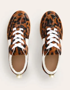 Erin Retro Tennis Sneakers-Dark Classic Leopard-Boden Cheap