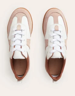 Erin Retro Tennis Sneakers-White Mix-Boden Sale