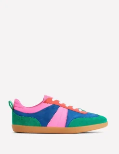 Erin Retro Tennis Trainers-Multi Colourblock-Boden Flash Sale