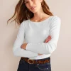 Essential Boat-Neck Jersey Top--Boden Discount
