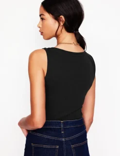 Essential Scoop-Neck Tank--Boden Online
