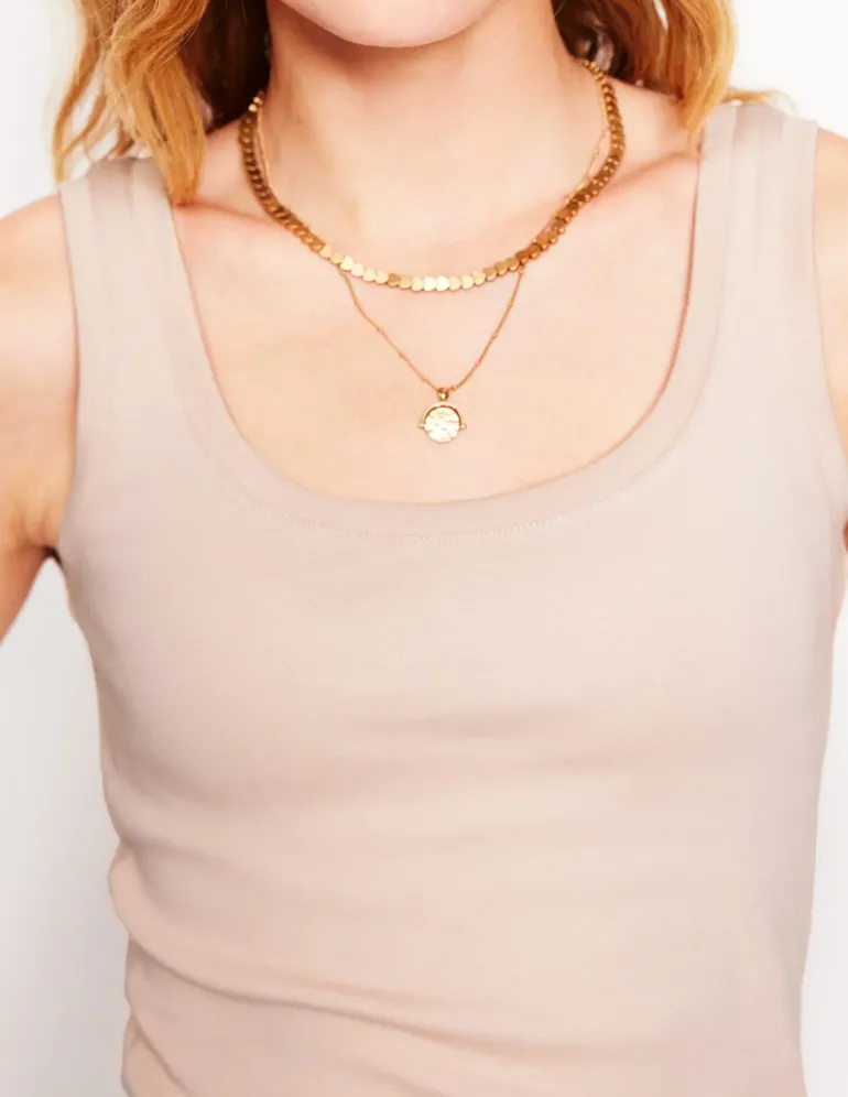 Essential Scoop-Neck Tank--Boden Online