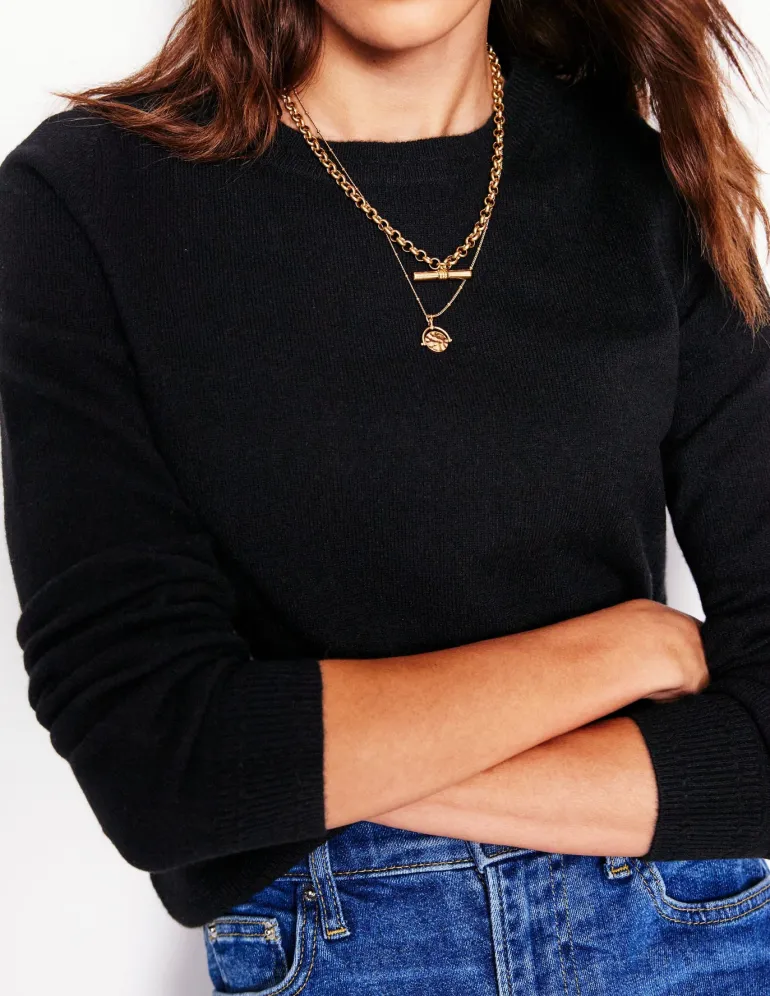 Eva Cashmere Crew Neck Sweater--Boden Cheap