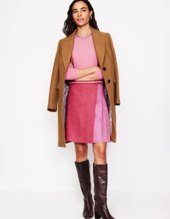 Eva Cashmere Crew Neck Sweater-Old Rose Pink-Boden Clearance