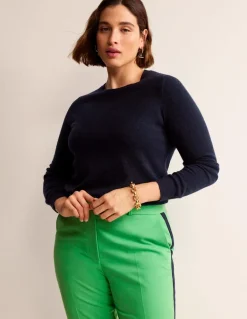 Eva Cashmere Crew Neck Sweater--Boden Clearance