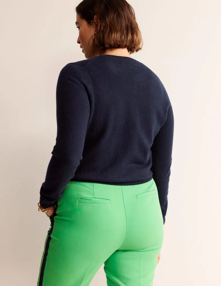 Eva Cashmere Crew Neck Sweater--Boden Clearance
