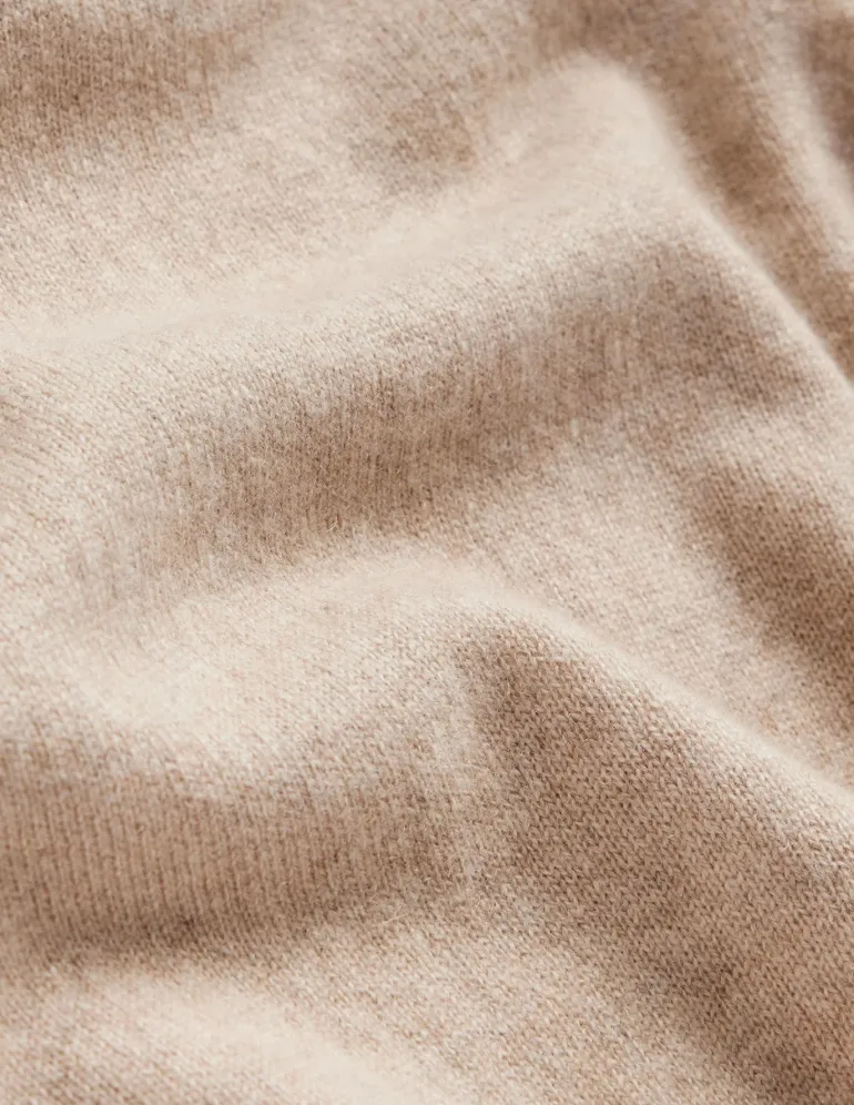 Eva Cashmere Crew Neck Sweater-Chinchilla Melange-Boden Flash Sale