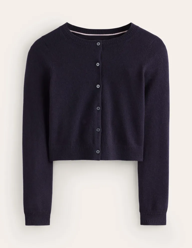 Eva Cashmere Cropped Cardigan--Boden Best Sale