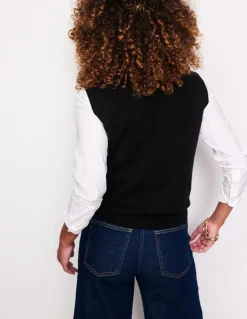Eva Cashmere Vest--Boden Fashion