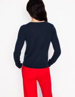 Eva Cashmere V-Neck Sweater--Boden Best Sale