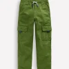 Everyday Cargo Trousers-Brocolli Green-Boden Clearance