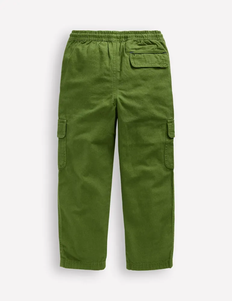 Everyday Cargo Trousers-Brocolli Green-Boden Clearance
