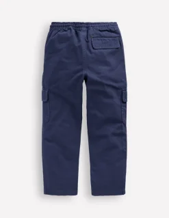 Everyday Cargo Trousers-Starboard Blue-Boden Store