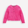 Everyday Cotton Cardigan-Sorbet Pink-Boden Clearance