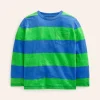 Everyday Long Sleeve T-Shirt-Greek Blue/ Green-Boden Best