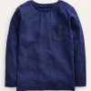 Everyday Long Sleeve T-Shirt-College Navy-Boden Flash Sale