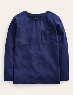 Everyday Long Sleeve T-Shirt-College Navy-Boden Flash Sale