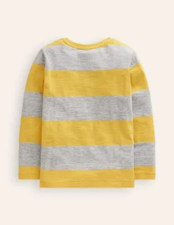 Everyday Long Sleeve T-Shirt-Honeycomb Yellow-Boden Discount
