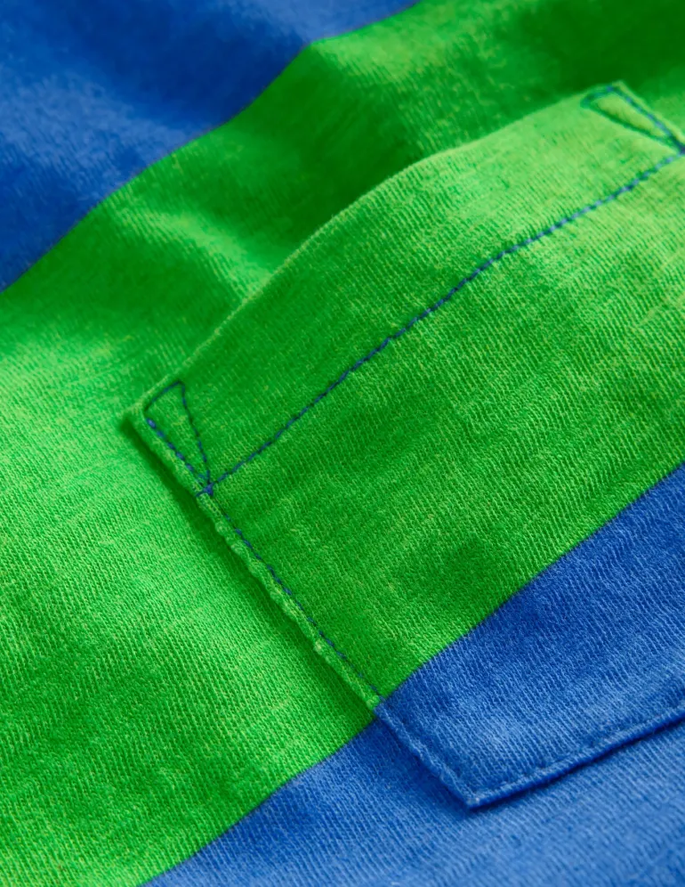 Everyday Long Sleeve T-Shirt-Greek Blue/ Green-Boden Best
