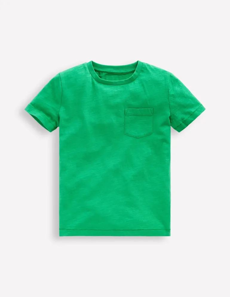 Everyday Short Sleeve T-Shirt-Sapling Green-Boden New