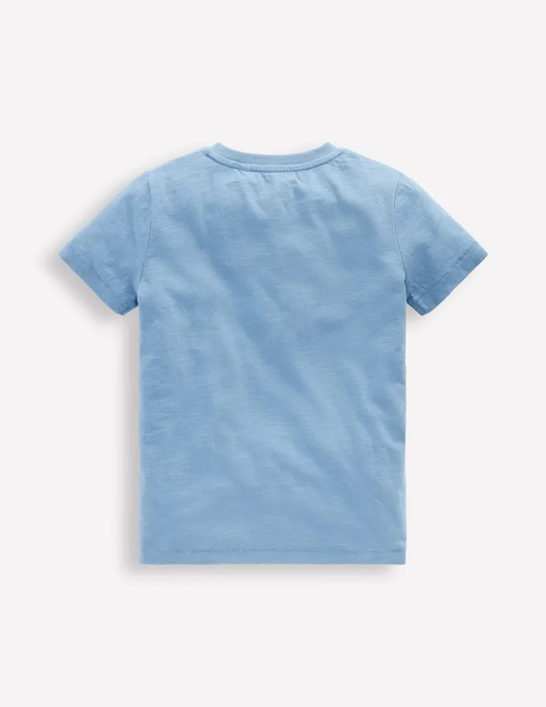Everyday Short Sleeve T-Shirt-Glacier Blue-Boden Cheap
