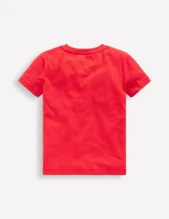 Everyday Short Sleeve T-Shirt-Poppy Red-Boden Best