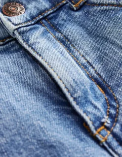 Everyday Straight Jeans-Mid Wash Denim-Boden Clearance