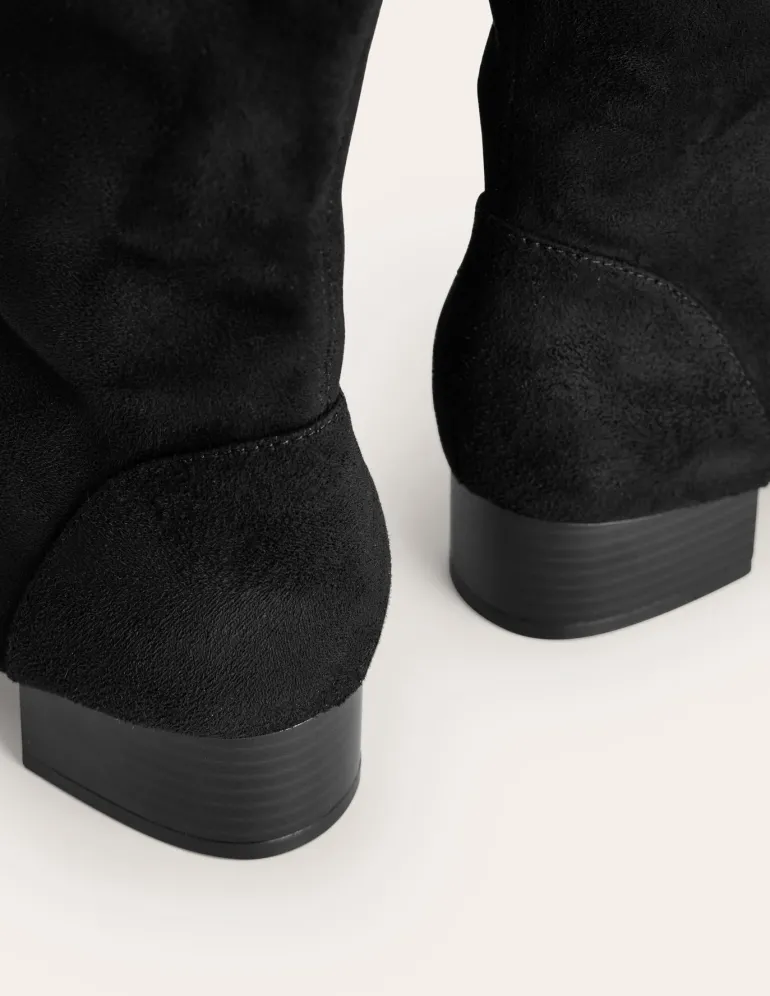 Flat Stretch Knee Boots--Boden Outlet