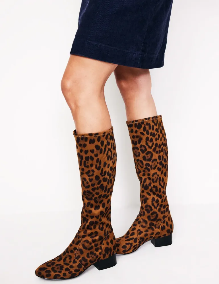 Flat Stretch Knee Boots--Boden Best Sale