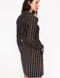 Flora Cord Shirt Dress-Rubber, Birdie-Boden Best