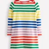 Fun Breton Dress-Multi Stripe-Boden Cheap
