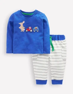 Fun Jersey Play Set-Bright Blue Bunny-Boden Online