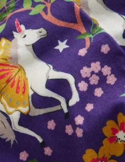 Fun Leggings-Blue Enchanted Unicorn-Boden Best Sale