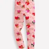 Fun Leggings-Chalk Pink Valentines Pets-Boden Fashion