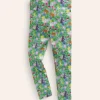 Fun Leggings-Green Stripe-Boden Cheap