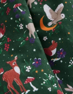 Fun Leggings-Ivy Green Festive Woodland-Boden Store