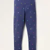 Fun Leggings-Starboard Blue Confetti Spot-Boden Best Sale
