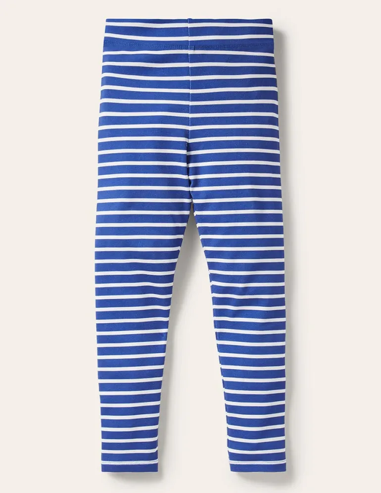 Fun Leggings-Surf Blue/Ivory-Boden Shop