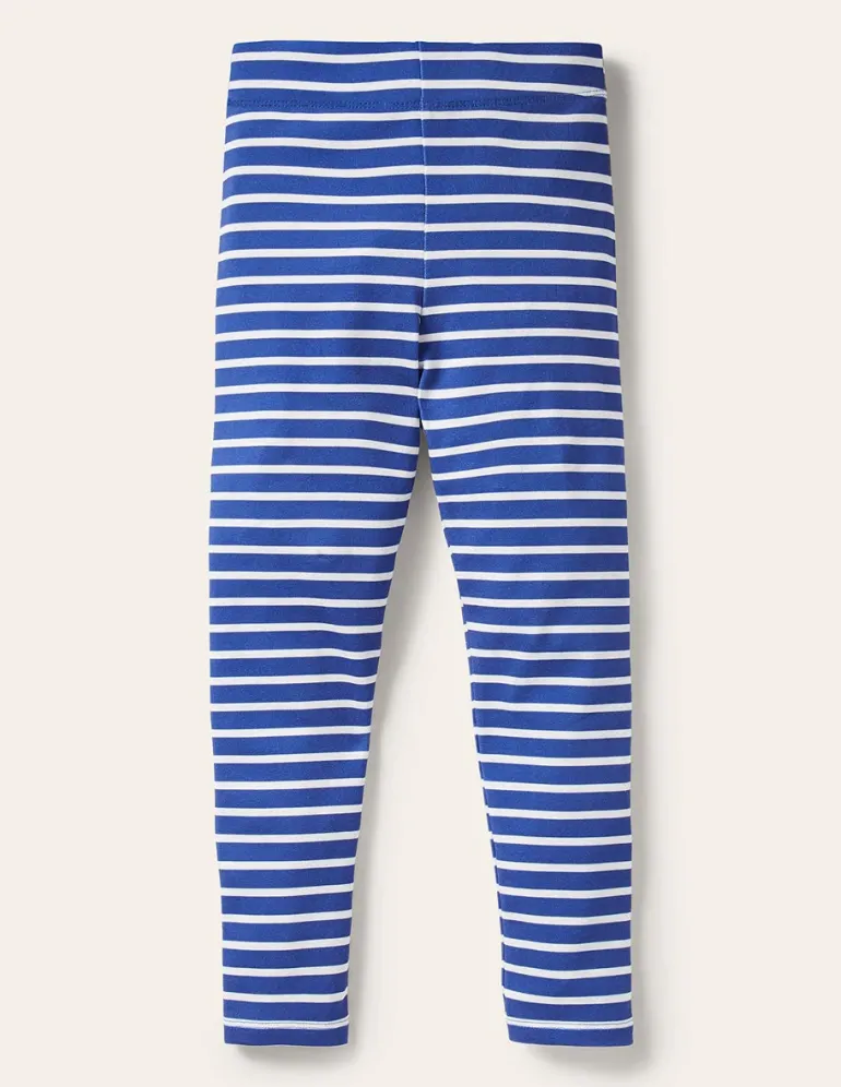 Fun Leggings-Surf Blue/Ivory-Boden Shop