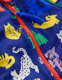 Fun Sun Safe Surfsuit-Sapphire Blue Rainbow Pets-Boden Cheap