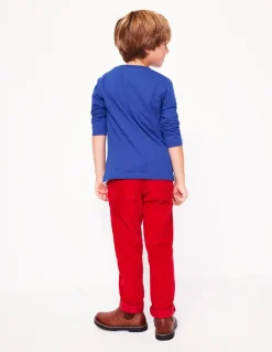 Fun Superstitch Grid T-shirt-Sapphire Blue-Boden New