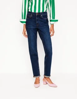 Girlfriend Jeans-Dark Vintage-Boden Hot
