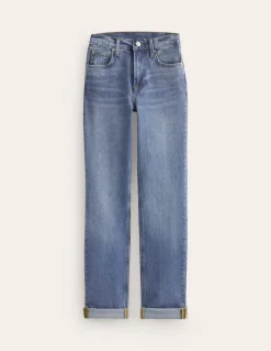 Girlfriend Jeans-Light Vintage-Boden Clearance
