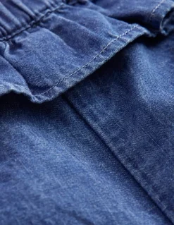 Girls Chambray Bloomer-Light Vintage Denim-Boden Cheap